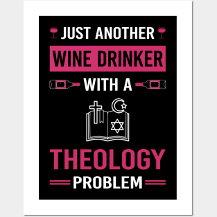 Wine Drinker Theology Theologian Theologist Posters and Art